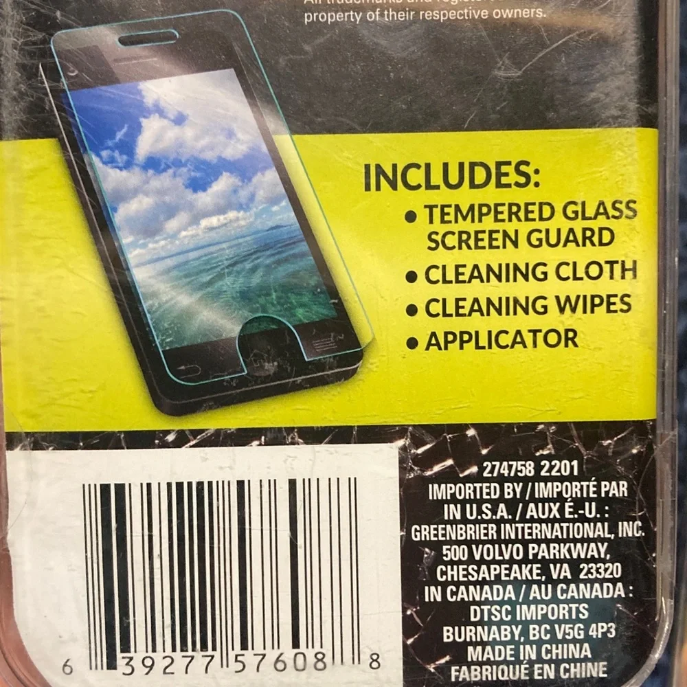Shatter Resistant Tempered Glass Screen Protector for iPhone -X & XS & 11 Pro